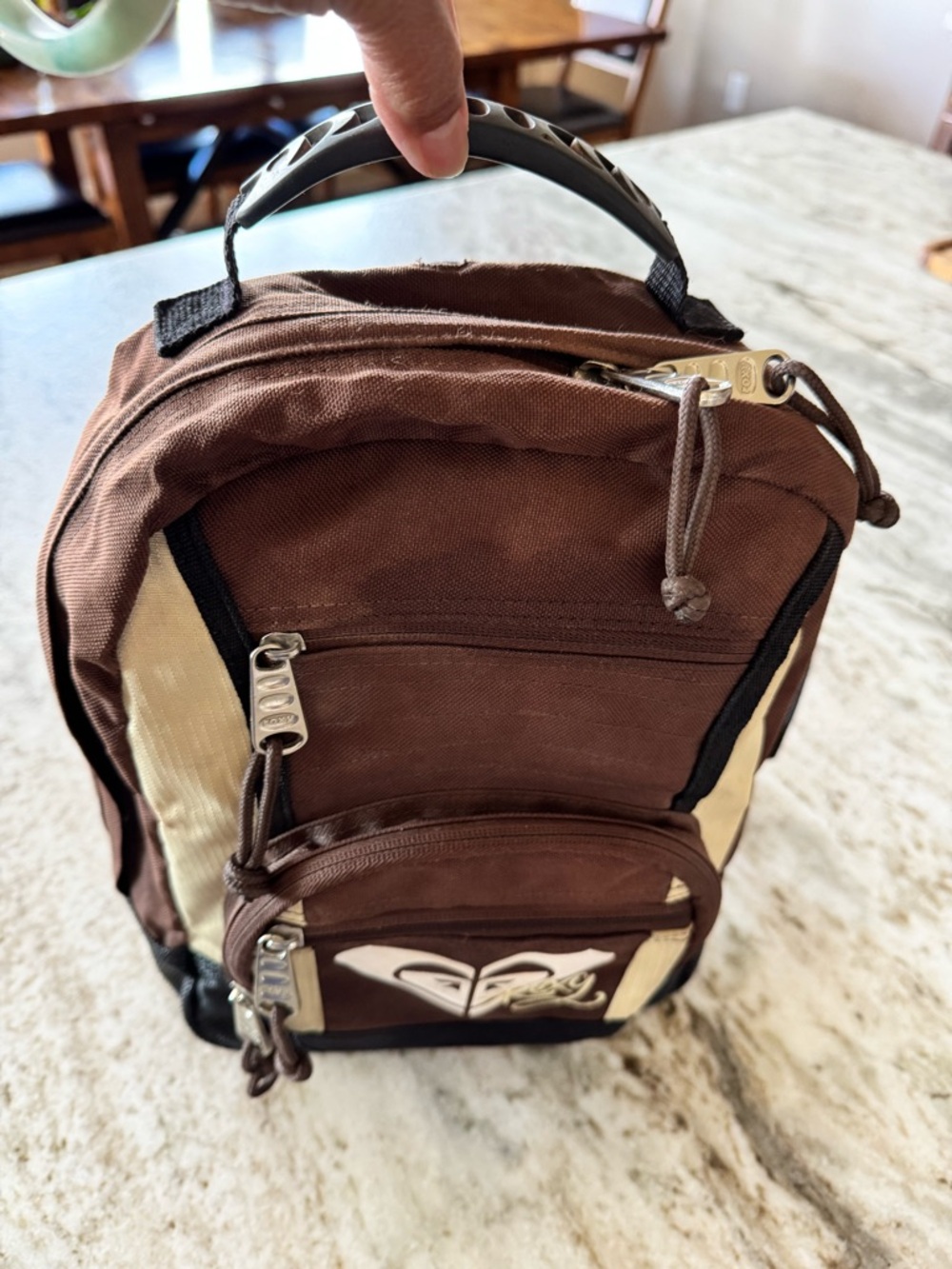Roxy Girl Small Canvas Backpack Durable - Picture 3 of 11